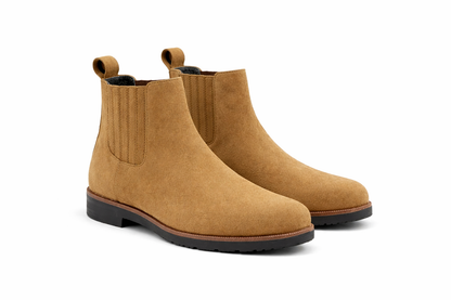 Men’s Tan Suede Chelsea Boots