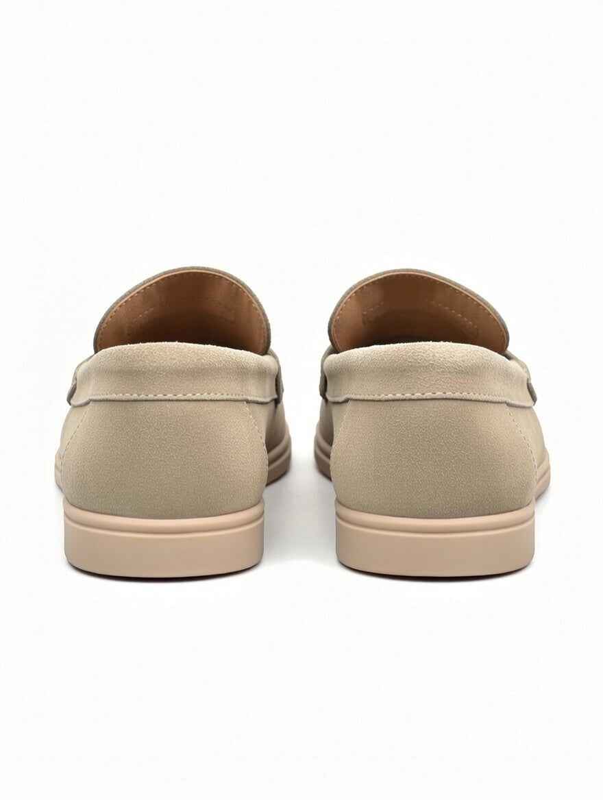 AS - Lrpa"Men’s Beige Suede Loafers