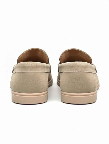 AS - Lrpa"Men’s Beige Suede Loafers
