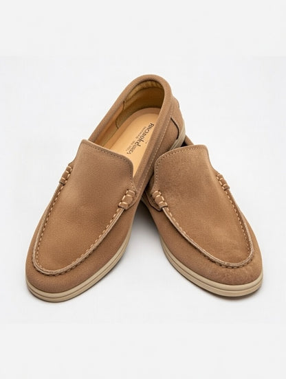 The AS-Lrpa Men's Camel Suede Loafers combine premium suede construction with a sleek design, offering durability and style. Ideal for both casual and formal settings, these loafers provide comfort and support, enhancing overall foot health. Their breathable material ensures ventilation, maintaining optimal foot temperature.

 