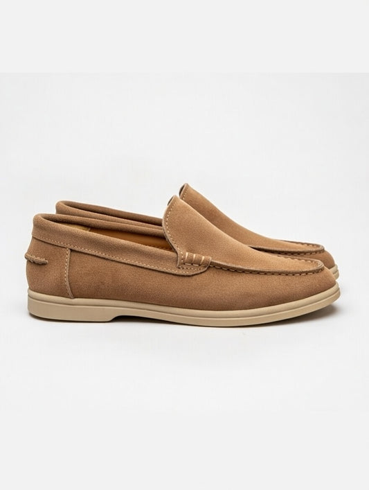 The AS-Lrpa Men's Camel Suede Loafers combine premium suede construction with a sleek design, offering durability and style. Ideal for both casual and formal settings, these loafers provide comfort and support, enhancing overall foot health. Their breathable material ensures ventilation, maintaining optimal foot temperature.

 
