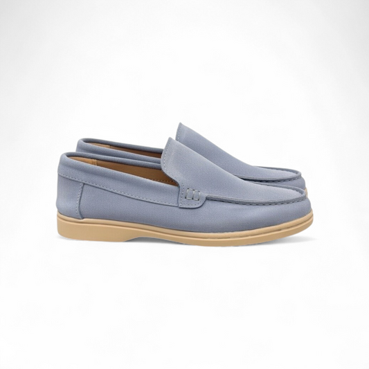 AS - Lrpa"Men’s Blue Suede Loafers