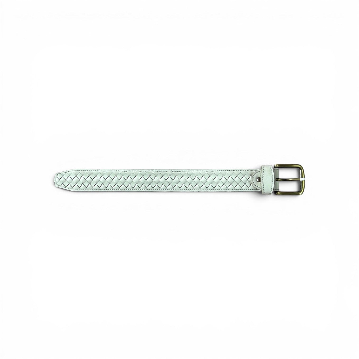 A curved stainless steel hook tool with a black textured handle and a silver metal end cap, featuring a white stylized logo on the handle, shown against a plain white background.