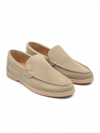 AS - Lrpa"Men’s Beige Suede Loafers
