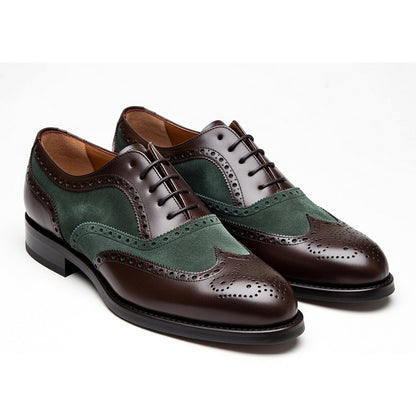 AS - Twot"Men's Two-Tone Brogue Oxford Shoes