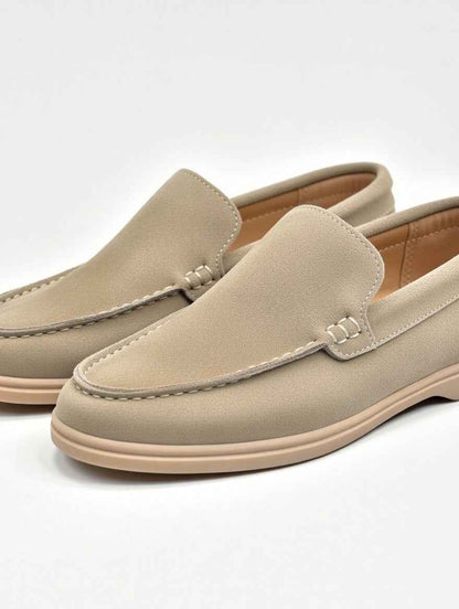 AS - Lrpa"Men’s Beige Suede Loafers