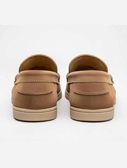 The AS-Lrpa Men's Camel Suede Loafers combine premium suede construction with a sleek design, offering durability and style. Ideal for both casual and formal settings, these loafers provide comfort and support, enhancing overall foot health. Their breathable material ensures ventilation, maintaining optimal foot temperature.

 
