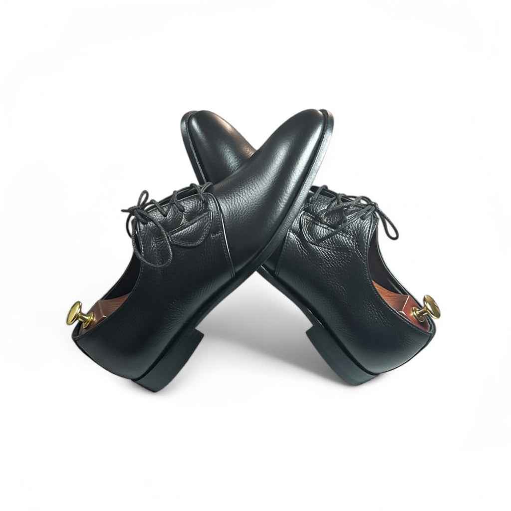 AS - Khab"Men’s Luxury Black Leather Oxford Dress Shoes