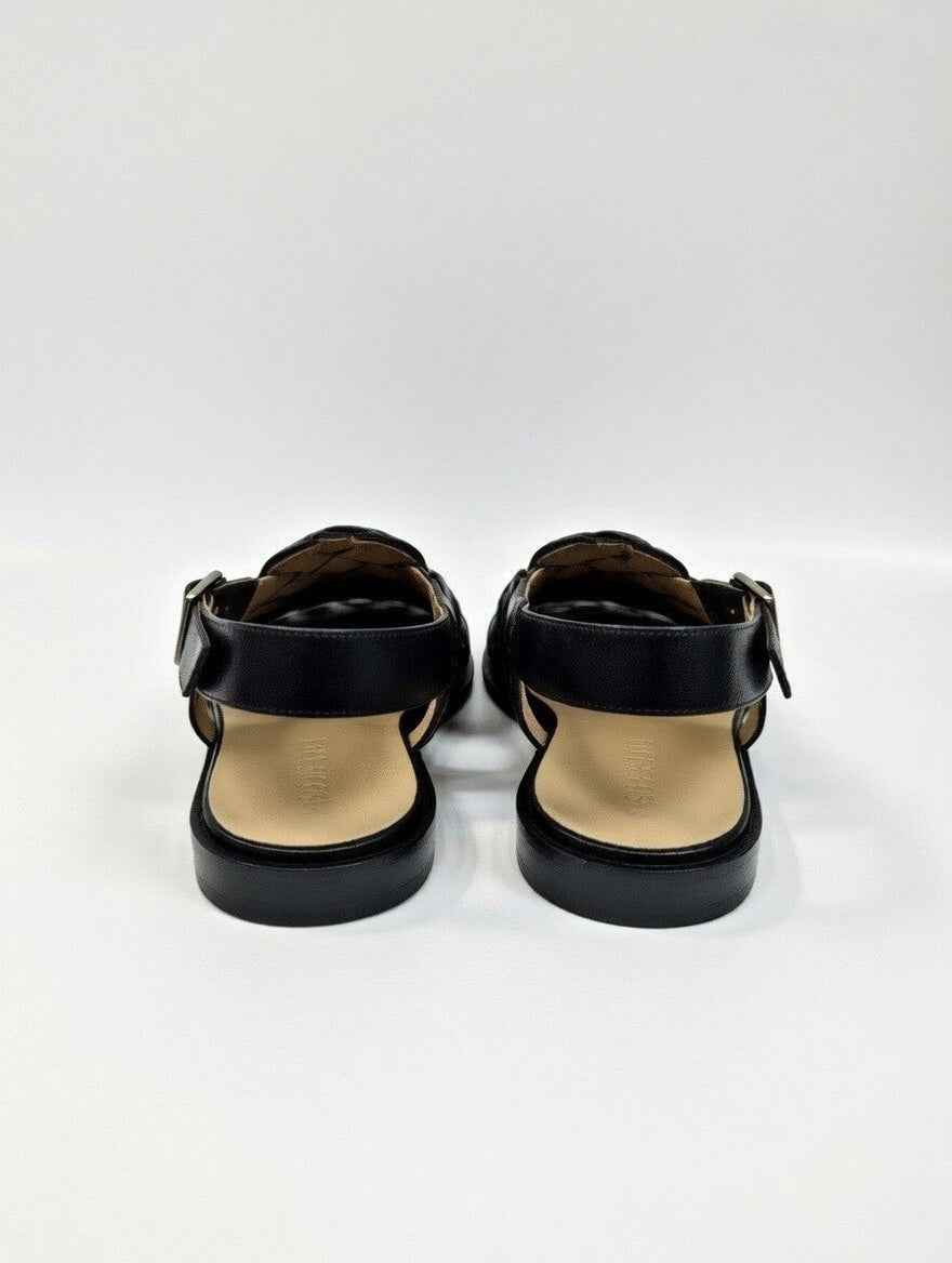 AS - Misk" Handwoven leather Peshawari Chapal