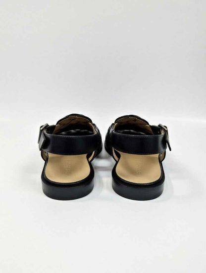 AS - Misk" Handwoven leather Peshawari Chapal